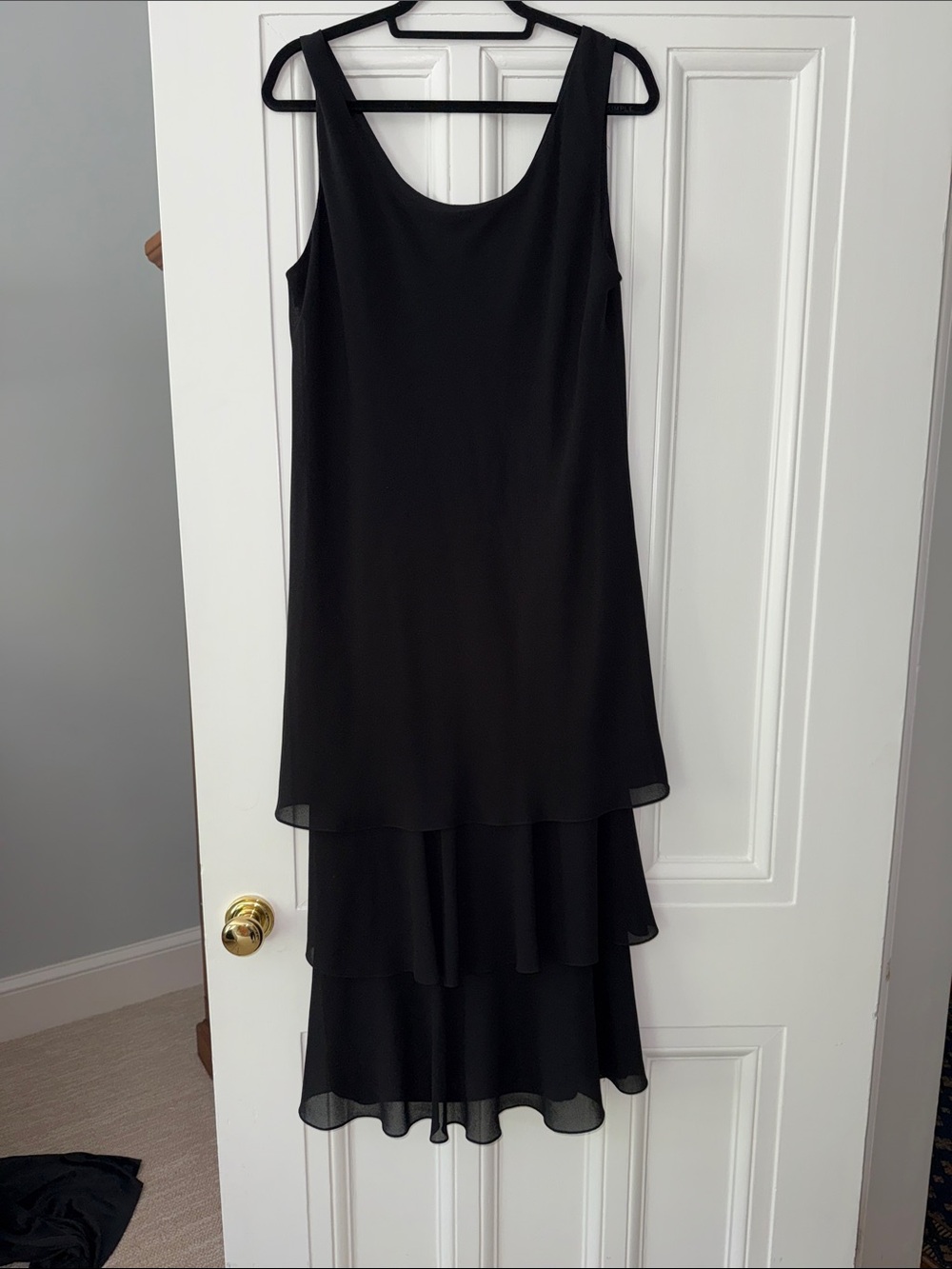 Cattiva New York  Black Layered Sleeveless Dress